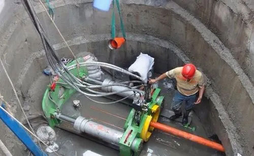 椰林镇顶管注浆加固