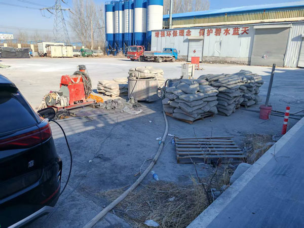 椰林镇混凝土地面下沉注浆